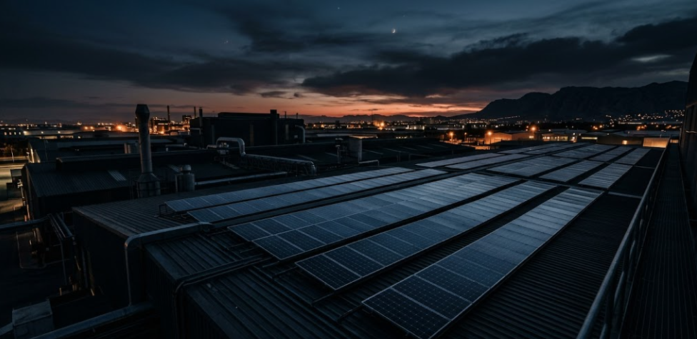 Solar Panels on Roof